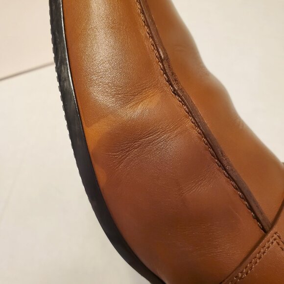 Gucci Leather Web Accent Penny Loafers - Picture 13 of 16